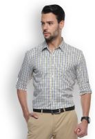 Brooklyn Blues Men's Checkered Casual Multicolor Shirt