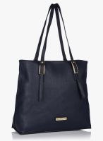 Caprese Jenny Medium Navy Blue Tote Bag