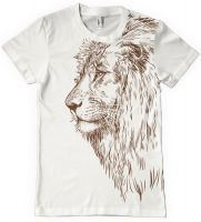 DNA Graphic Print Men's Round Neck White T-Shirt