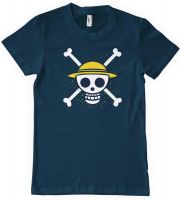DNA Graphic Print Men's Round Neck Dark Blue T-Shirt