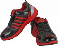 Earton Black-261 Running Shoes(Black, Red)