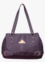 FOSTELO Purple Polyurethane (Pu) Handbag