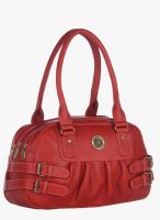 FOSTELO Red Polyurethane (Pu) Handbag