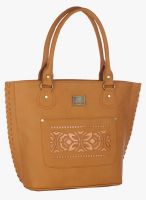 FOSTELO Tan Polyurethane (Pu) Handbag