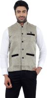 Fashion Stylus Sleeveless Solid Men's Nehru Jacket