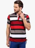 Fitz Multicoloured Colored Striped Polo T-Shirt