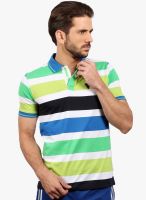 Fitz Multicoloured Colored Striped Polo T-Shirt