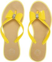 Flipside Sparkling Yellow Slippers