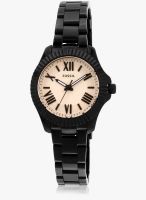 Fossil Fossil Sport Black/Beige Analog Watch