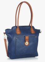 Hot Berries Blue Handbag