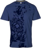 Huetrap Graphic Print Men's Round Neck Blue T-Shirt Huetrap Graphic Print Men's Round Neck Blue T-Shirt