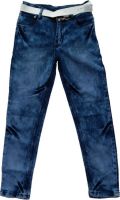 Kidicious Slim Fit Boy's Blue Jeans