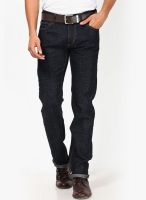 Lee Blue Solid Slim Fit Jeans (Powell)