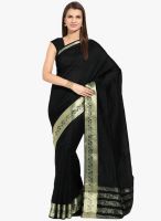 Lookslady Black Embellished Saree