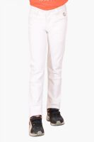 Makeover Slim Fit Boy's White Jeans