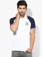 Manchester City Fc White Polo T-Shirts