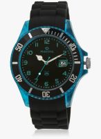 Maxima Hybrid Collection Black/Black Analog Watch