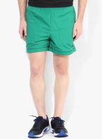 Puma Esswoven5 Green Shorts