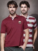 Roadster Solid Men's Polo Neck Red T-Shirt(Pack of 2)