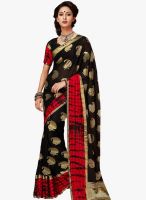 Roop Kashish Black Printed Saree