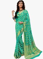 Roop Kashish Green Embellished Saree