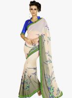 Roop Kashish Peach Printed Saree