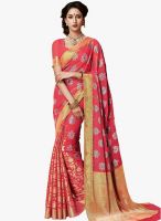 Roop Kashish Red Embroidered Saree