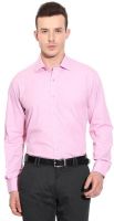 Rvc Fashion Men's Solid Formal Pink Shirt