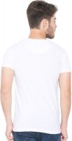 Status Quo Printed Men's Round Neck White T-Shirt