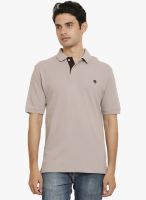 Thisrupt Cream Solid Polo T-Shirt