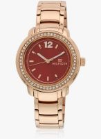 Tommy Hilfiger Th1781504j Copper/Red Analog Watch