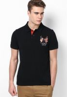 U.S. Polo Assn. Black Polo T-Shirt