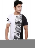 Viral Lifestyle Printed Men's Round Neck Multicolor T-Shirt