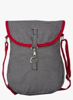 Vogue tree Grey/Red Canvas Sling Bag