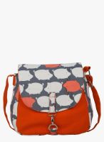 Vogue tree Multicoloured ed Canvas Sling Bag