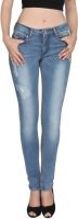 Again? Vintage Slim Fit Women's Light Blue Jeans