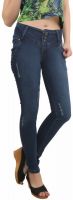Bat Slim Fit Fit Women's Dark Blue Jeans