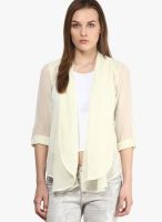 Code by Lifestyle Cream Solid Shrug