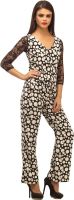 Cottinfab Polka Print Women's Jumpsuit