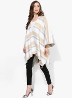 Dorothy Perkins Beige Striped Shrug