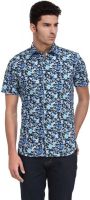 Edjoe Men's Printed Casual Multicolor Shirt