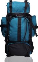 F Gear Neutron 43 L Large Backpack(Black, Aqua Blue)