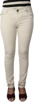 Flirt Nx Skinny Fit Women's Beige Jeans