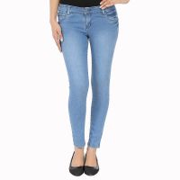 Fungus Slim Fit Women's Light Blue Jeans