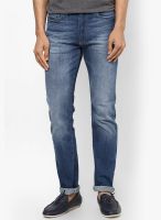 Gas Blue Regular Fit Jeans