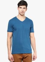 Izinc Light Blue V Neck T-Shirt