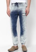 Jack & Jones Blue Anti Fit Knitted Jeans (Erik)