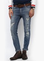 Jack & Jones Blue Skinny Fit Jeans (Ben)