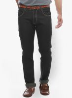 Jogur Washed Black Slim Fit Jeans