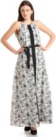 Kazo Women's Maxi White Dress